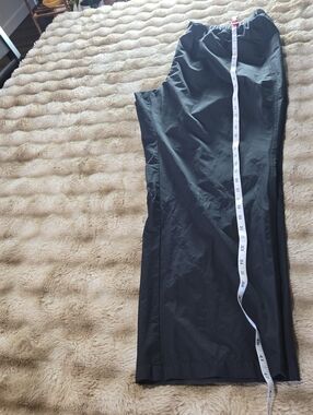 Men's Black Athletic Jogger Pants with Elastic Waist